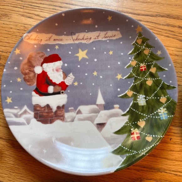 Lenox Christmas Collage Party Plates Set of 4 - Picture 10 of 10